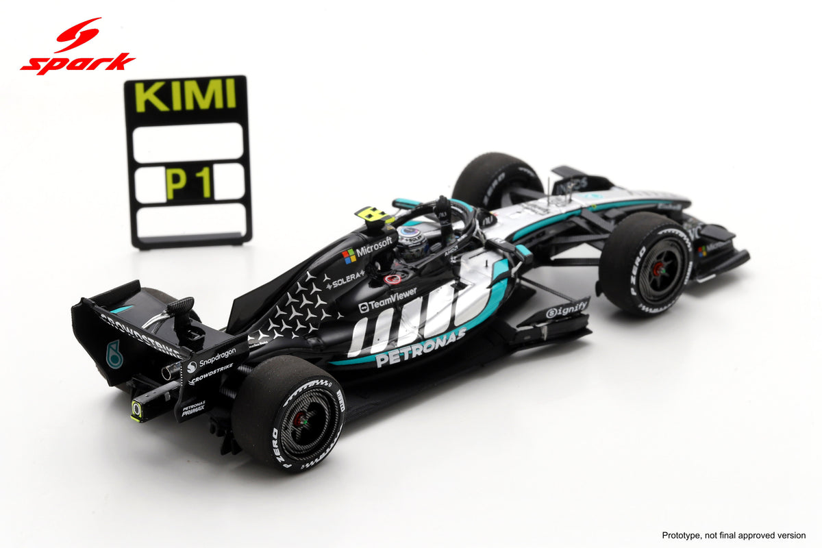 Spark S9389 1/43 Mercedes-AMG PETRONAS F1 Team W17 No.12 Winner Japanese GP 2026 Kimi Antonelli