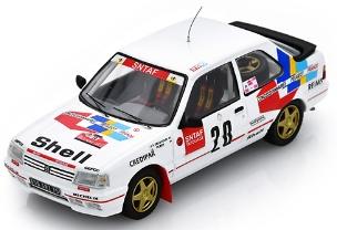 【2026年1月発売予定】 Spark S9454 1/43 Peugeot 309 gti No.20 9th Rally Monte Carlo 1990 F. Delecour - Tilber