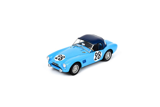 【2025年3月発売予定】 Spark S9496 1/43 AC Ace Bristol No.28 17th Le Mans 24H 1961 J.C. Magne - G. Alexandrovitch