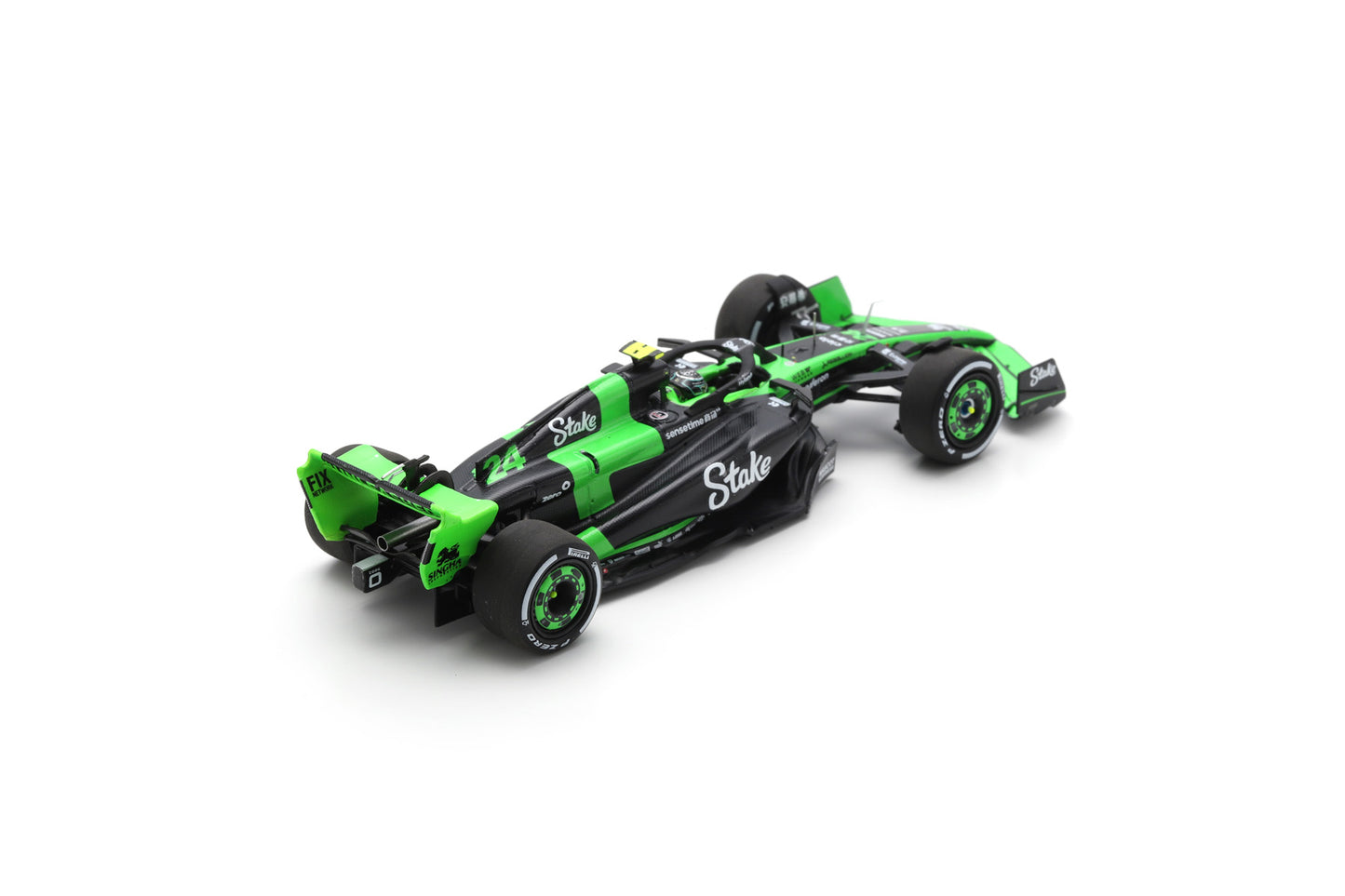 【2024年10月発売予定】 Spark S9516 1/43 Stake F1 Team Kick Sauber C44 No.24 Bahrain GP 2024 Zhou Guanyu