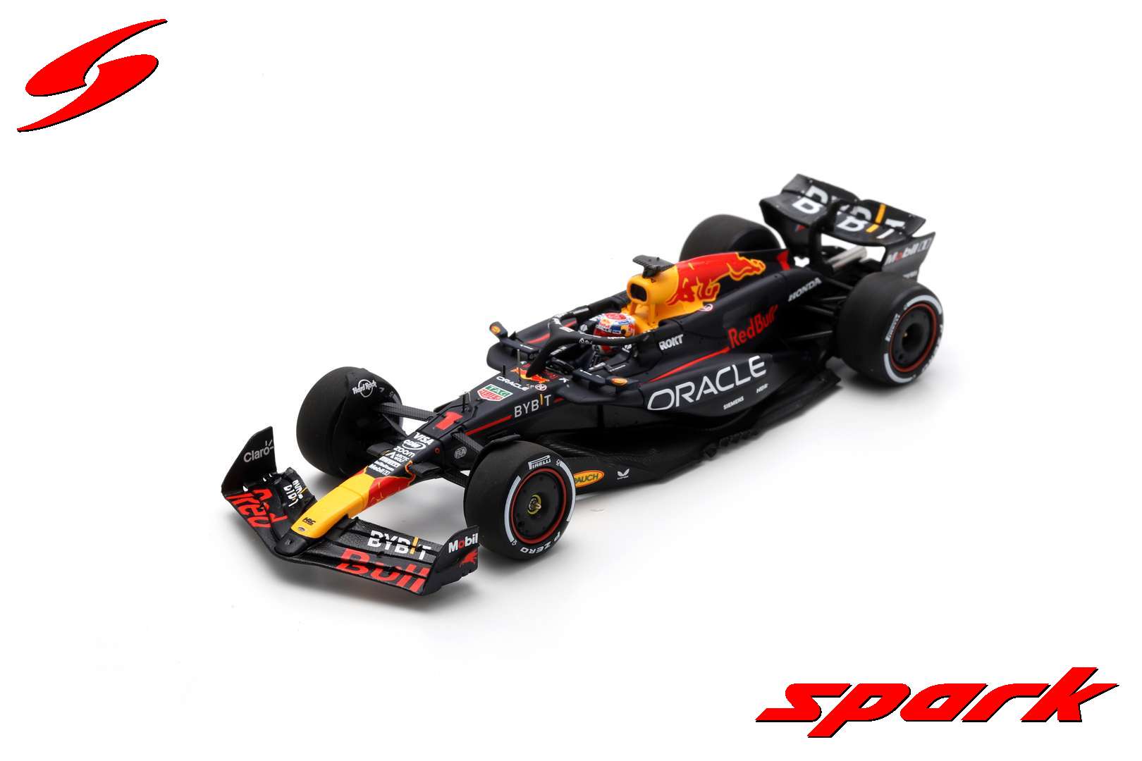 Spark S9519 1/43 Oracle Red Bull Racing RB20 No.1 Winner Bahrain GP 20 ...