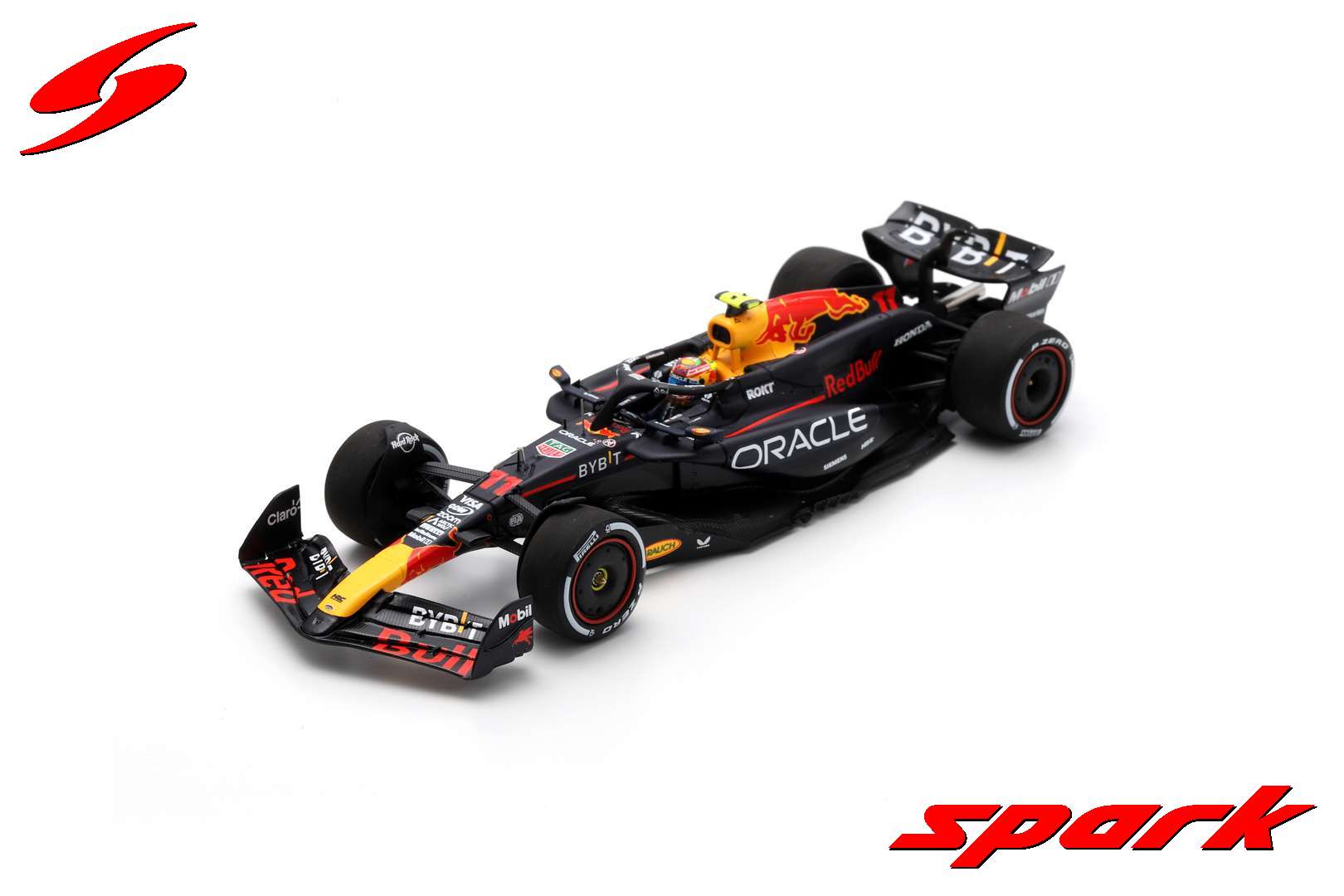 Oracle Rmc's Model Spark S9520 1/43 Oracle Red Bull Racing RB20 No.11 2nd Bahrain GP 2024 ...