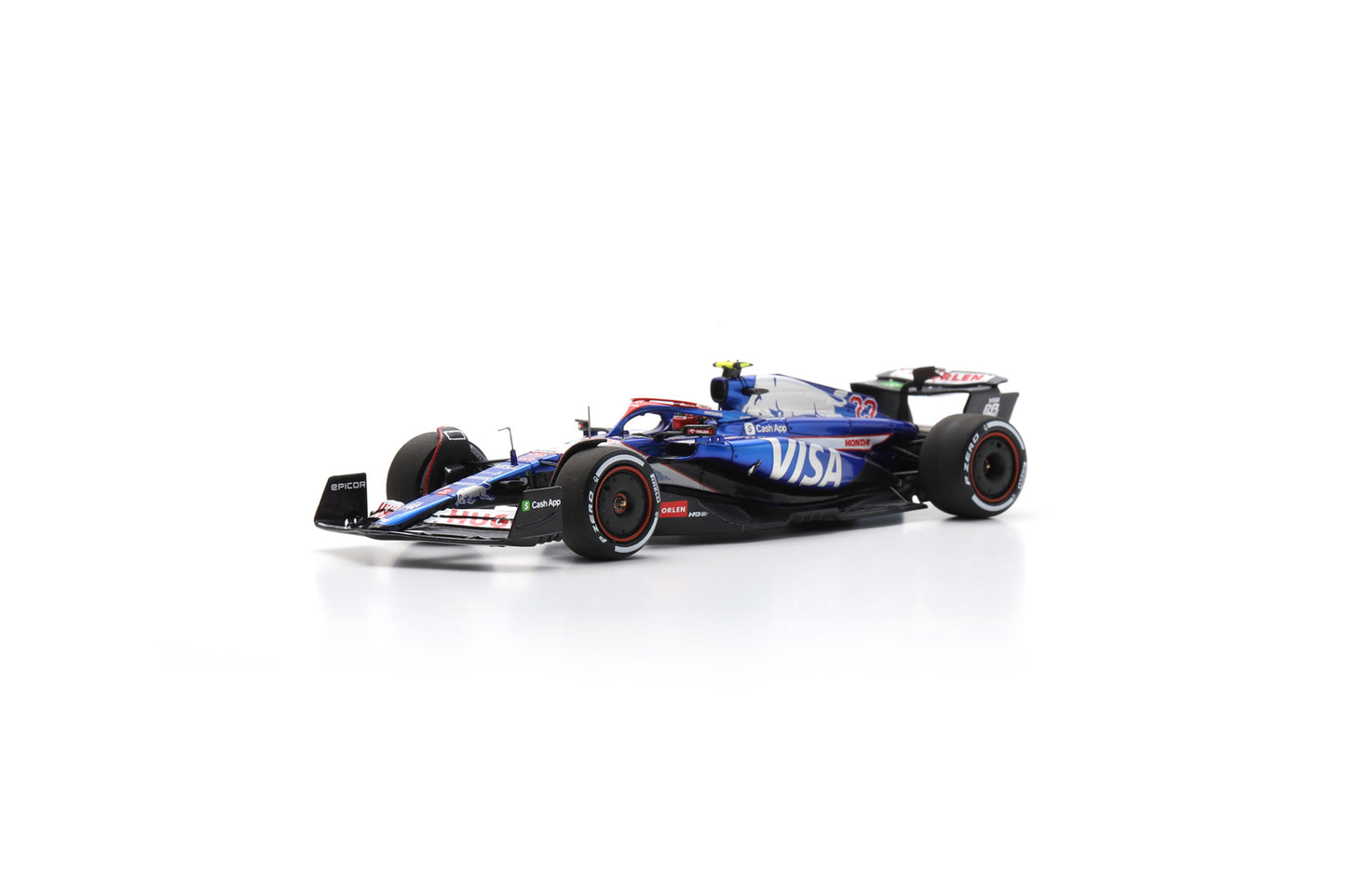 Spark S9522 1/43 Visa Cash App RB Formula One Team VCARB 01 No.22 Saudi Arabian GP 2024 Yuki Tsunoda