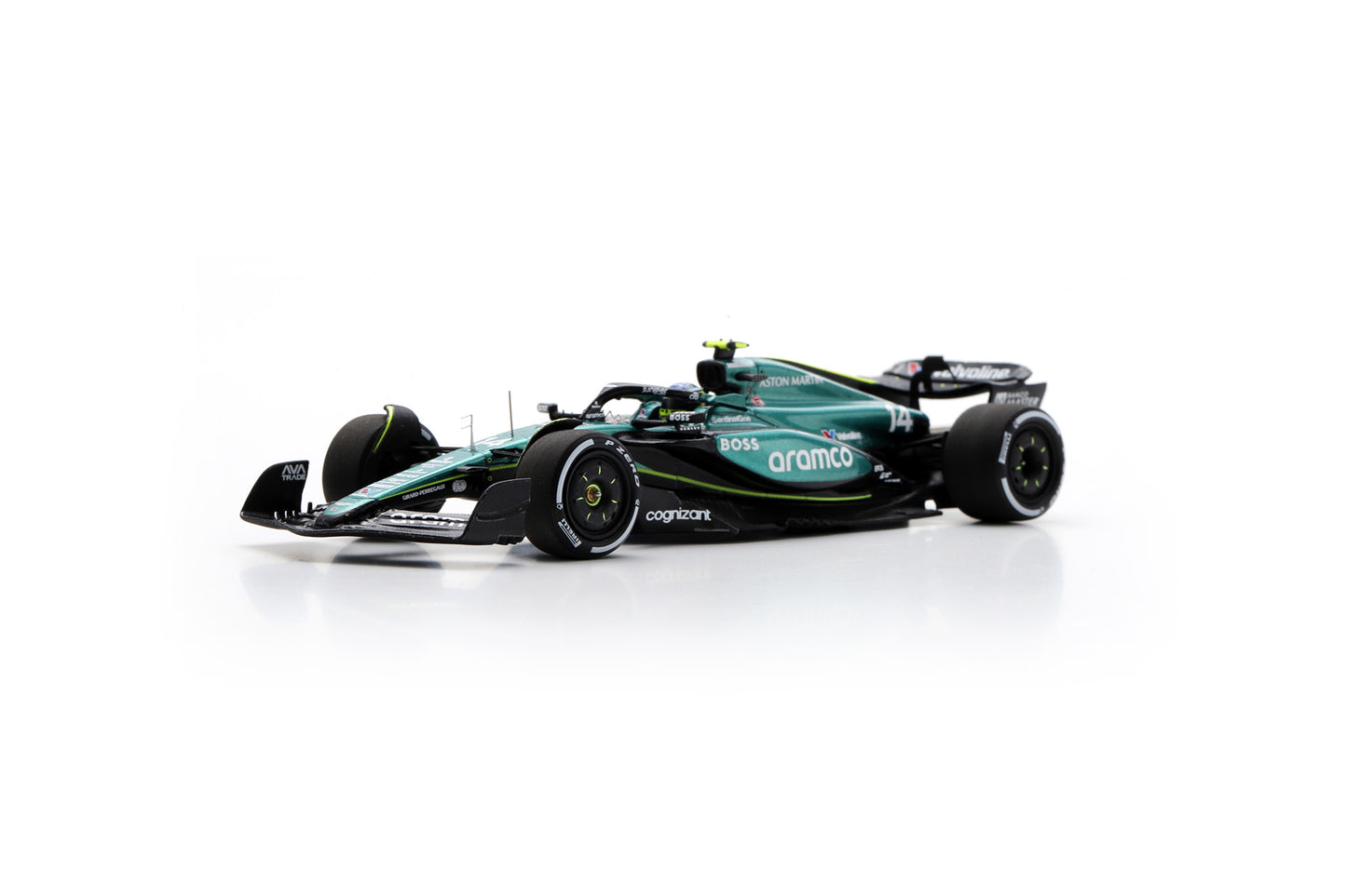 【2025年1月発売予定】 Spark S9529 1/43 Aston Martin Aramco F1 Team AMR24 No.14 Saudi Arabian GP 2024 Fernando Alonso