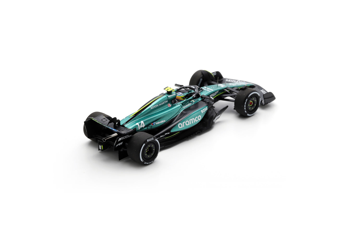 【2025年1月発売予定】 Spark S9529 1/43 Aston Martin Aramco F1 Team AMR24 No.14 Saudi Arabian GP 2024 Fernando Alonso