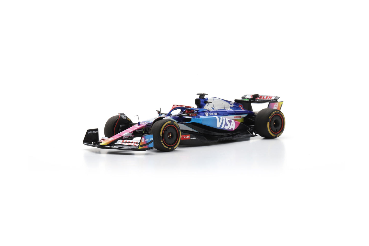 【2025年1月発売予定】 Spark S9535 1/43 Visa Cash App RB Formula One Team VCARB 01 No.3 Miami GP 2024 Daniel Ricciardo