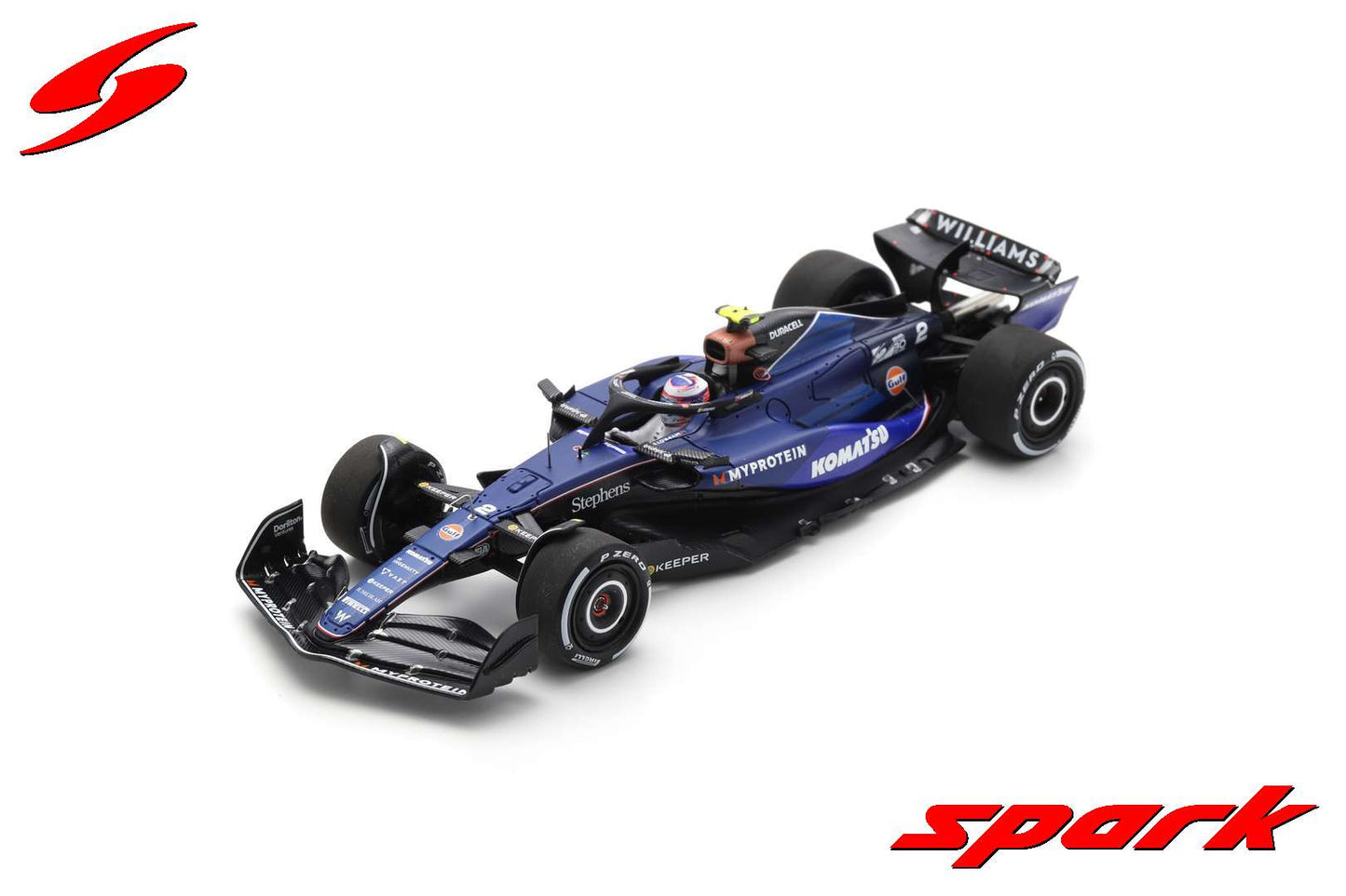 Spark S9540 1/43 Williams Racing FW46 No.2 Emilia-Romagna GP 2024 Logan Sargeant