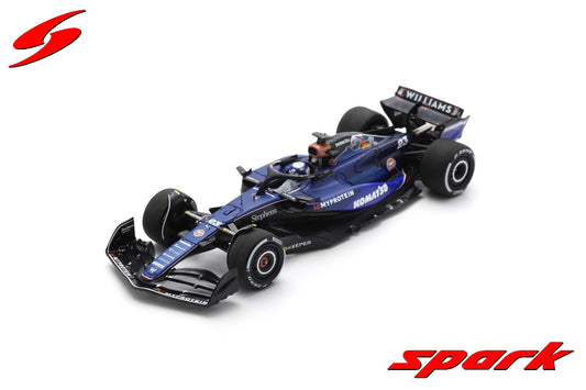 Spark S9541 1/43 Williams Racing FW46 No.23 9th Monaco GP 2024 Alex Albon