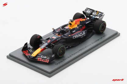 【2025年11月発売予定】 Spark S9550 1/43 Oracle Red Bull Racing RB20 No.1 Winner Brazilian GP 2024 Max Verstappen
