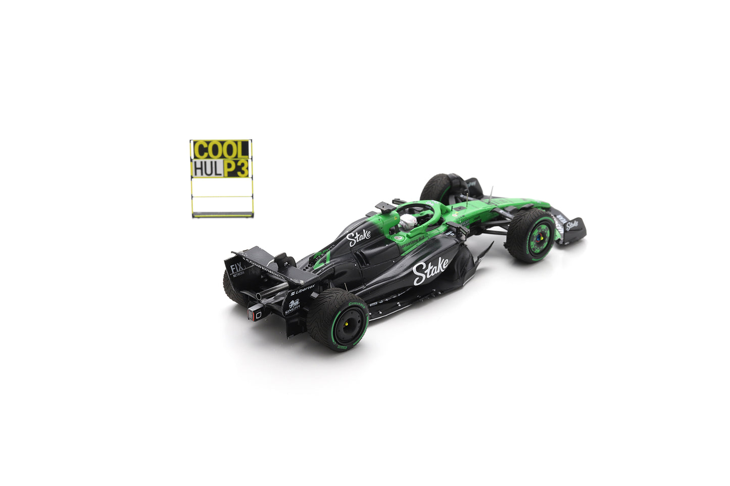 Spark S9578 1/43 Kick Sauber No.27 Stake F1 Team Kick Sauber 7th Australian GP 2025 Nico Hulkenberg