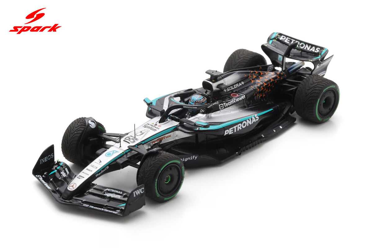 Spark S9598 1/43 Mercedes W16 No.63 Mercedes-AMG PETRONAS Formula One Team British GP 2025  George Russell