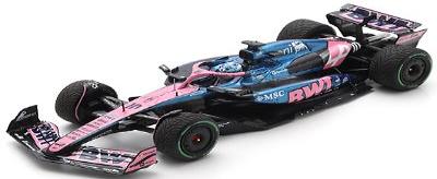 Spark S9615 1/43 Alpine A525 No.10 BWT Alpine Formula One Team 6th British GP 2025 Pierre Gasly