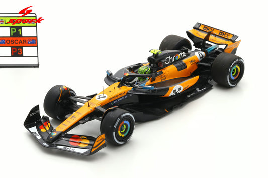 Spark S9622 1/43 McLaren MCL39 No.4 McLaren Formula 1 Team Winner Monaco GP 2025  Lando Norris