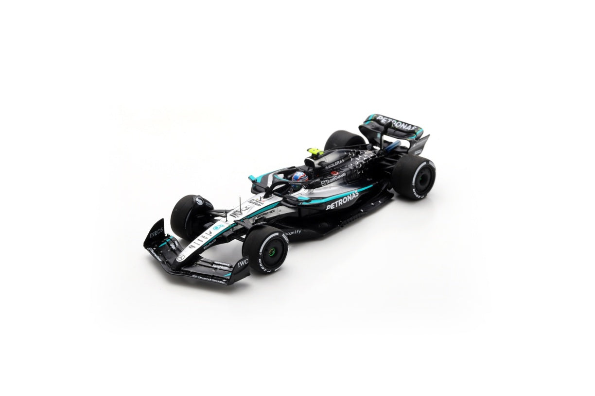 Spark S9632 1/43 Mercedes W16 No.12 Mercedes-AMG PETRONAS Formula One Team 4th Azerbaijan GP 2025 Kimi Antonelli
