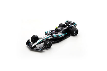 Spark S9632 1/43 Mercedes W16 No.12 Mercedes-AMG PETRONAS Formula One Team 4th Azerbaijan GP 2025 Kimi Antonelli
