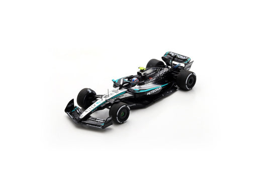 Spark S9632 1/43 Mercedes W16 No.12 Mercedes-AMG PETRONAS Formula One Team 4th Azerbaijan GP 2025 Kimi Antonelli