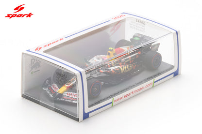 Spark S9643 1/43 Racing Bulls VCARB 02 No.30 Visa Cash App Racing Bulls Formula One Team US GP 2025 Liam Lawson