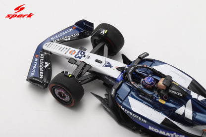 Spark S9644 1/43 Williams FW47 No.23 Williams Racing US GP 2025 Alexander Albon