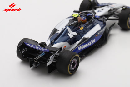 Spark S9645 1/43 Williams FW47 No.55 Williams Racing 3rd Sprint Race USA GP 2025 Carlos Sainz