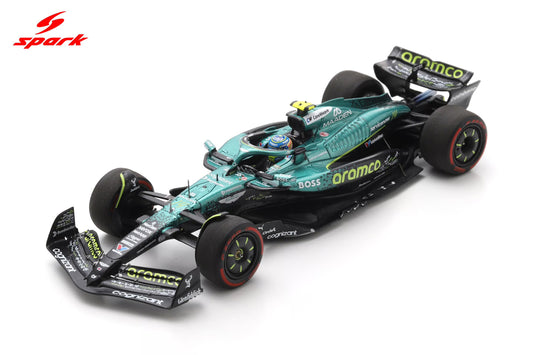 Spark S9648 1/43 Aston Martin AMR25 No.14 Aston Martin Aramco Formula One Team US GP 2025 Fernando Alonso