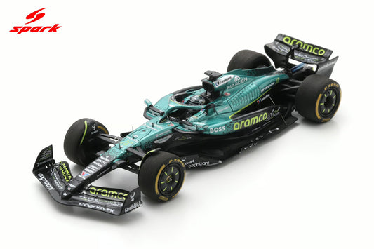 Spark S9649 1/43 Aston Martin AMR25 No.18 Aston Martin Aramco Formula One Team US GP 2025 Lance Stroll