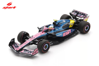 Spark S9667 1/43 Alpine A525 No.43 BWT Alpine Formula One Team US GP 2025 Franco Colapinto