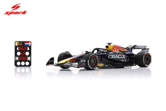 Spark S9669 1/43 Oracle Red Bull Racing RB21 No.1 Winner Las Vegas GP 2025 Max Verstappen