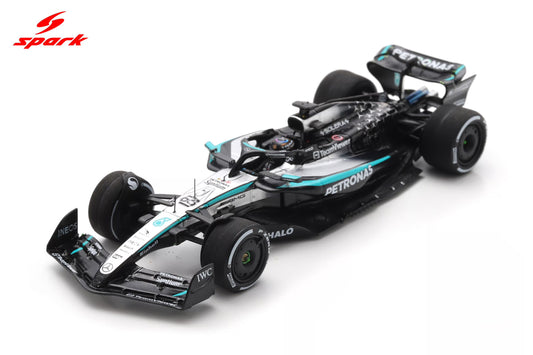 Spark S9670 1/43 Mercedes AMG Petronas F1 Team W16e No.63 2nd Las Vegas GP 2025 - 150th GP's George Russell