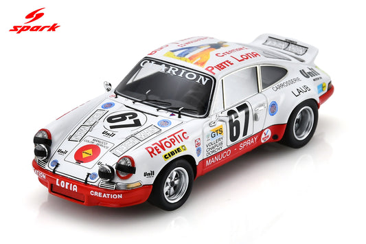 Spark S9797 1/43 Porsche Carrera RSR No.67 Le Mans 24H 1974 W. Vollery - E. Chapuis - R. Dorchy