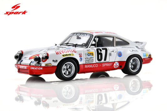 Spark S9797 1/43 Porsche Carrera RSR No.67 Le Mans 24H 1974 W. Vollery - E. Chapuis - R. Dorchy