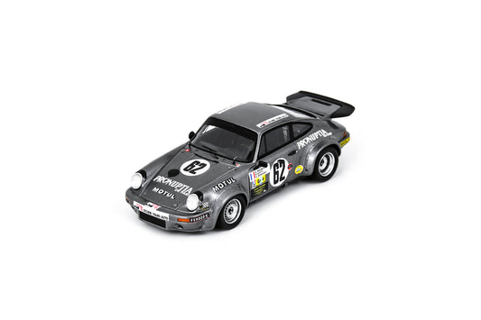 【2025年3月発売予定】 Spark S9834 1/43 Porsche 911 Carrera  No.62 Le Mans 24H 1977 G. Bourdillat - B.Sotty - A. Bernard