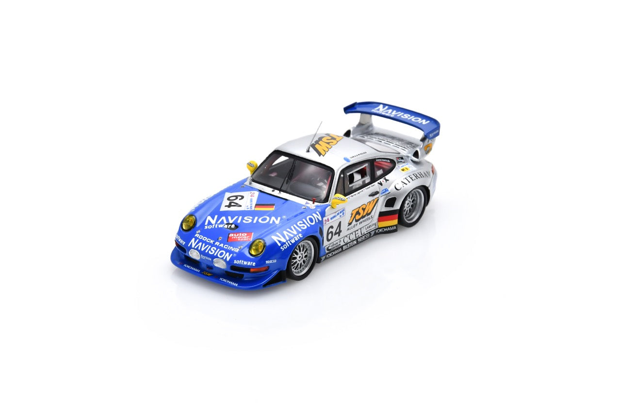 【2026年7月発売予定】 Spark S9921 1/43 Porsche GT2 No.64 17th Le Mans 24H 1998
M. Ligonet - C. Hurtgen - R. Nearn