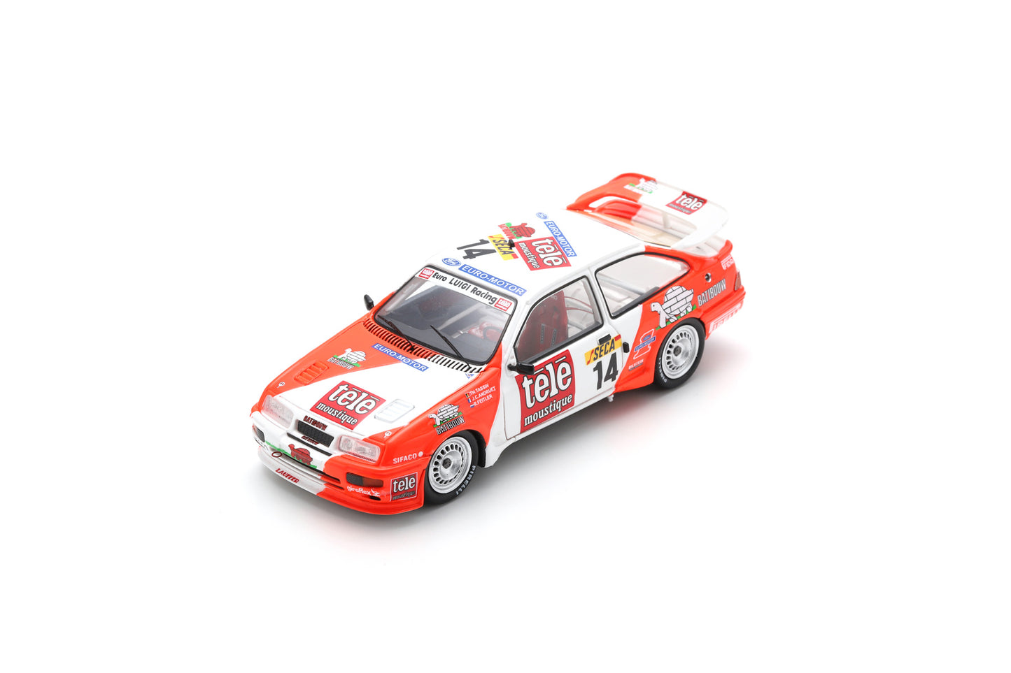 【2025年2月以降発売予定】 Spark SB239 1/43 Ford Sierra RS500 Cosworth No.14 24H Spa 1988 T. Tassin - R. Feitler - J-C. Andruet