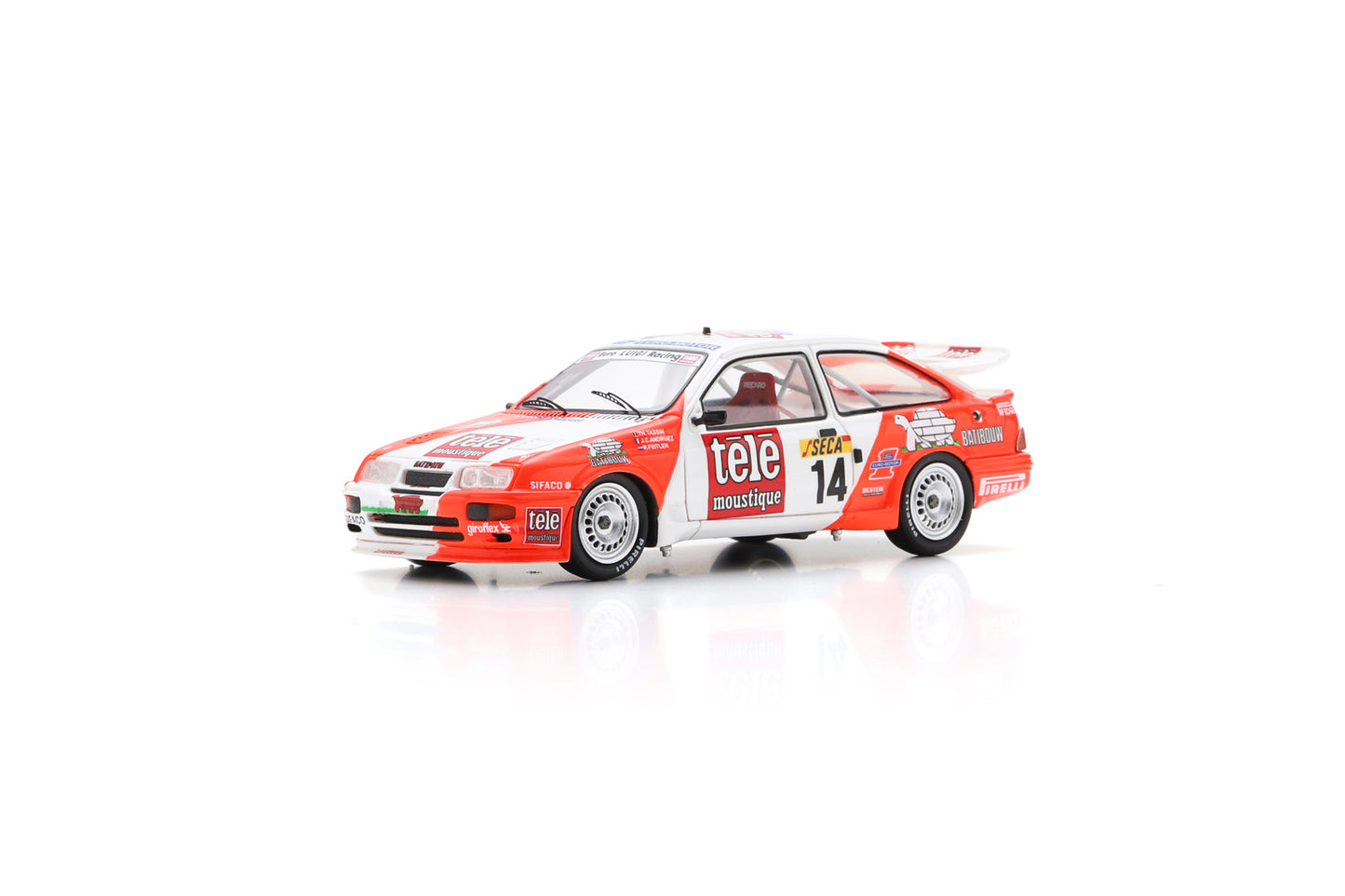 【2025年2月以降発売予定】 Spark SB239 1/43 Ford Sierra RS500 Cosworth No.14 24H Spa 1988 T. Tassin - R. Feitler - J-C. Andruet