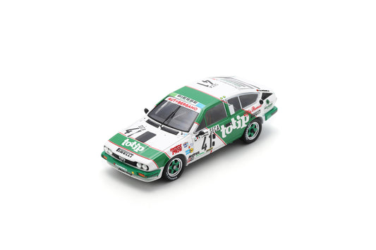 【2025年1月以降発売予定】 Spark SB424 1/43 Alfa Romeo GTV 6 No.41 24H Spa 1984 L. Lombardi - G. Francia - "Tango"