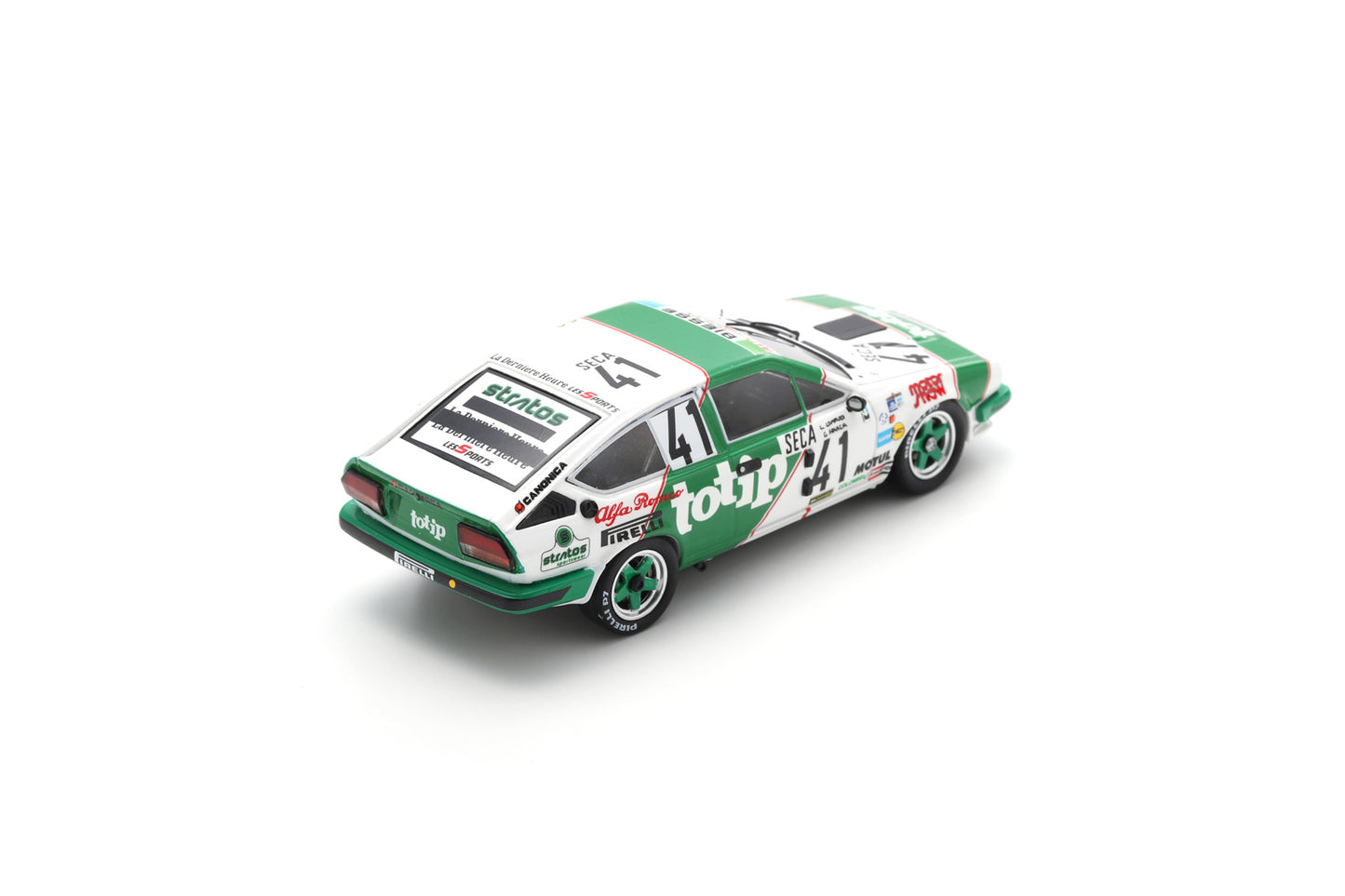 【2025年1月以降発売予定】 Spark SB424 1/43 Alfa Romeo GTV 6 No.41 24H Spa 1984 L. Lombardi - G. Francia - "Tango"