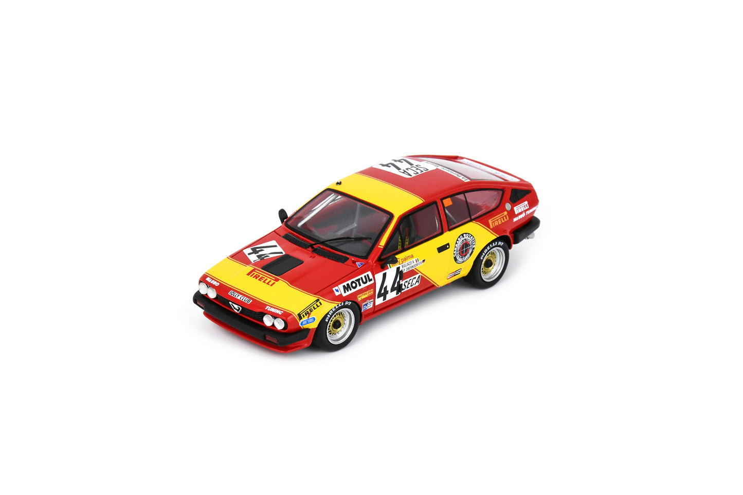 【2025年3月以降発売予定】 Spark SB427 1/43 Alfa Romeo GTV 6 No.44 24H Spa 1984 A. Bigliazzi - P. Oberndorfer - T. Palma