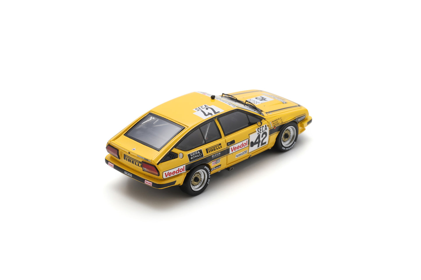 【2025年2月以降発売予定】 Spark SB429 1/43 Alfa Romeo GTV 6 No.42 24H Spa 1983 Micangeli – Gallo – "Spiffero"