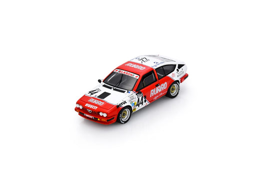 【2026年7月以降発売予定】 Spark SB552 1/43 Alfa Romeo GTV6 No.44 Spa 24H 1985 D. Suster - C. Magnani - G. Sagne