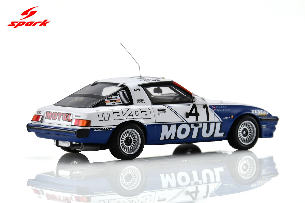 Spark SB696 1/43 Mazda RX-7 TWR No.41 Spa 24H 1981W. Percy - P. Lovett