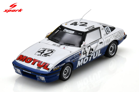 Spark SB697 1/43 Mazda RX-7 TWR No.42 5th Spa 24H 1981M. Duez - J. Allam - C. Nicholson