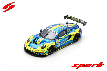 Spark SB702 1/43 Porsche 911 GT3 R (992) No.96 Rutronik Racing 5th 24H Spa 2023 T. Preining - L. Heinrich - D. Olsen