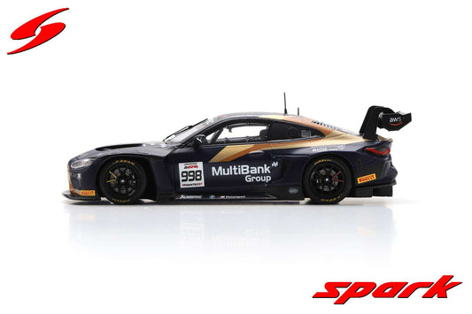 Spark SB734 1/43 BMW M4 GT3 No.998 ROWE Racing 24H Spa 2023 D. Harper - N. Verhagen - M. Hesse