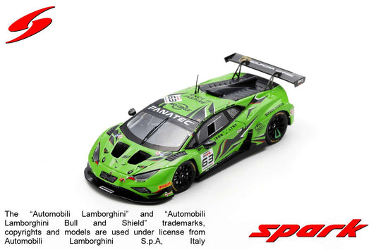 【2024年7月発売予定】 Spark SB739 1/43 Lamborghini Huracán GT3 EVO 2 No.63 Iron Lynx 24H Spa 2023 A. Caldarelli - J. Pepper - M. Bortolotti