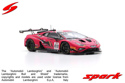 Spark SB742 1/43 Lamborghini Huracán GT3 EVO 2 No.83 Iron Dames 24H Spa 2023 D. Pin - R. Frey - S. Bovy - M. Gatting