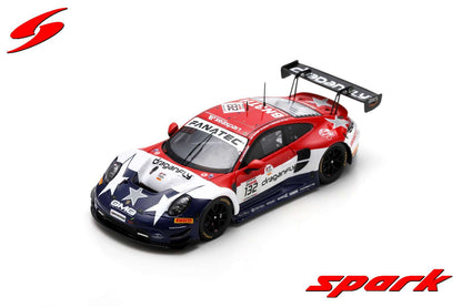 【2024年7月発売予定】 Spark SB744 1/43 Porsche 911 GT3 R (992) No.132 GMG Racing by Car Collection Motorsport 24H Spa 2023 K. Wadhington - J. Sofronas - P. Long - J. Bleekemolen