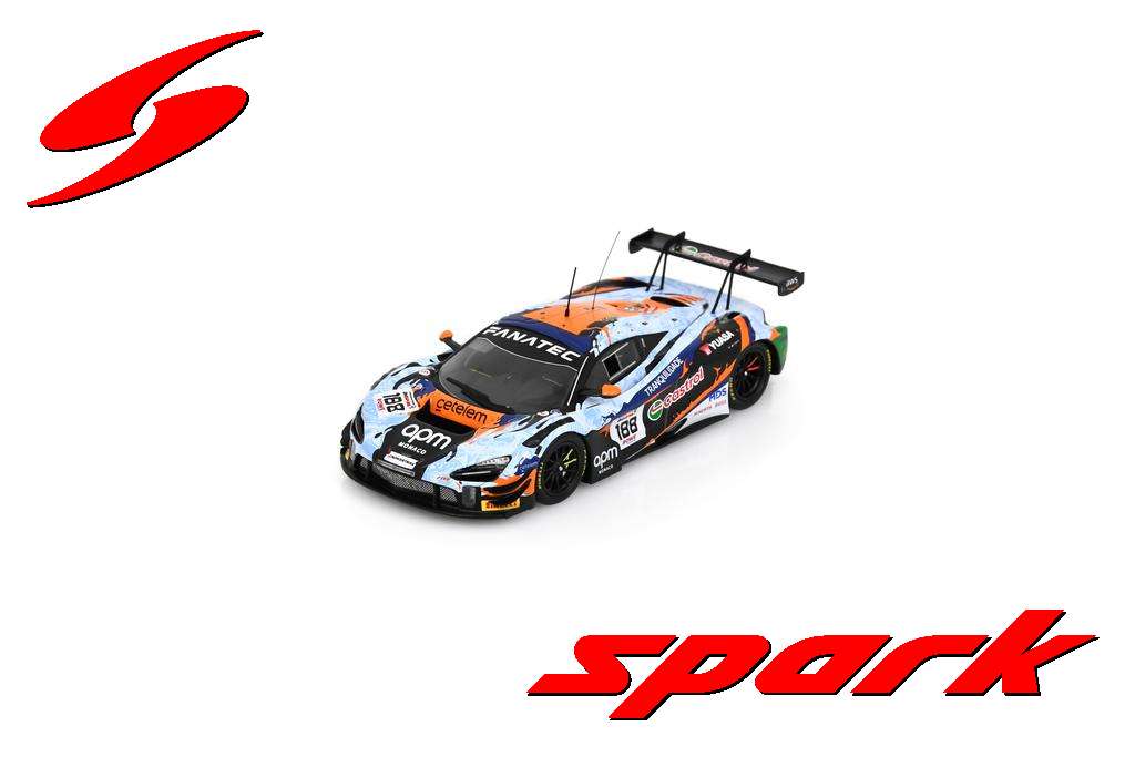 Spark SB814 1/43 McLaren 720S GT3 EVO No.188 Garage 59 24H Spa