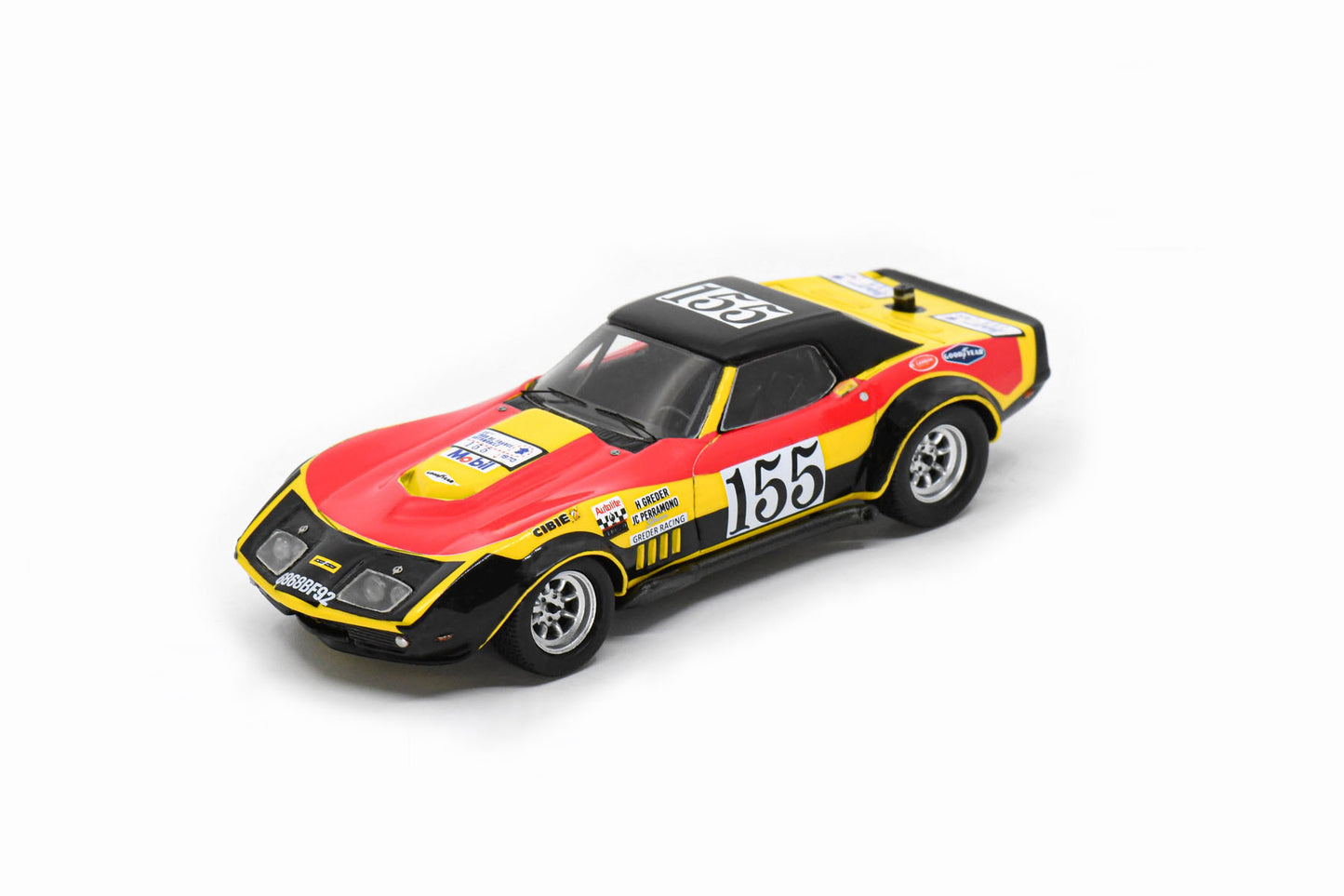 Spark SF283 Chevrolet Corvette C3 No.155 Tour de France 1970 H. Greder - J-C. Perramond
