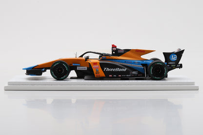 Spark SFJ009 1/43 ThreeBondSF23 No.12 ThreeBond Racing M-TEC HR-417E Super Formula 2023Nirei Fukuzumi