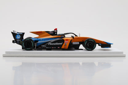 Spark SFJ009 1/43 ThreeBondSF23 No.12 ThreeBond Racing M-TEC HR-417E Super Formula 2023Nirei Fukuzumi